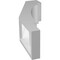 Ekena Millwork 3 1/2-in. W x 6-in. D x 14-in. H Merced Architectural Grade PVC Knee Brace BRCP035X06X14MRC - alternate 3